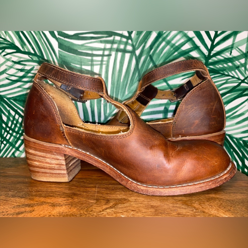Vintage Red Wing Heritage Ida Brown Leather Mary Janes Women’s 8 USA - Picture 6 of 10